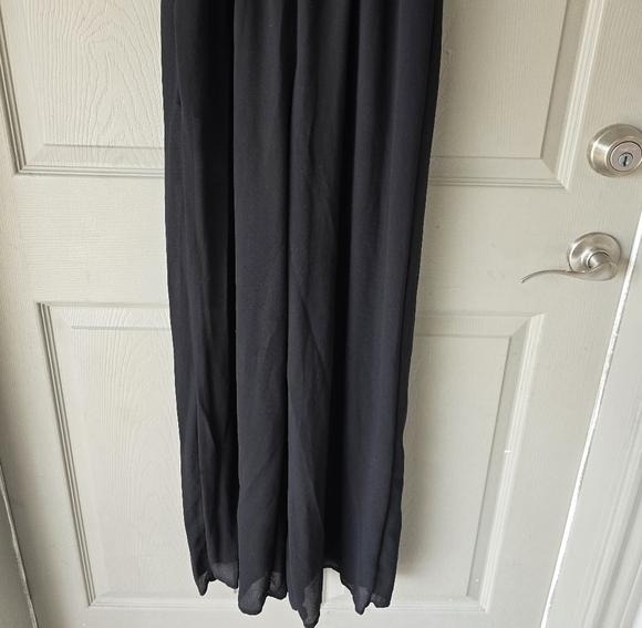 Iris Los Angeles Sheer Jumpsuit Sz M  Women Sleeveless Button Up Collar See Thru - Picture 4 of 16